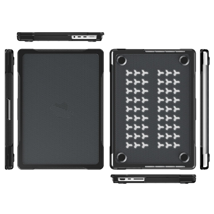 Custodia protettiva per laptop traslucida, For MacBook Pro 14.2 inch 2023 / 2021, For MacBook Pro 13.3 inch A2338
