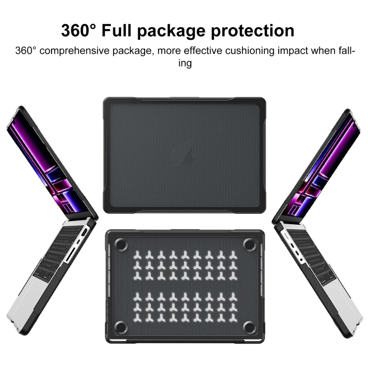Custodia protettiva per laptop traslucida, For MacBook Pro 14.2 inch 2023 / 2021, For MacBook Pro 13.3 inch A2338