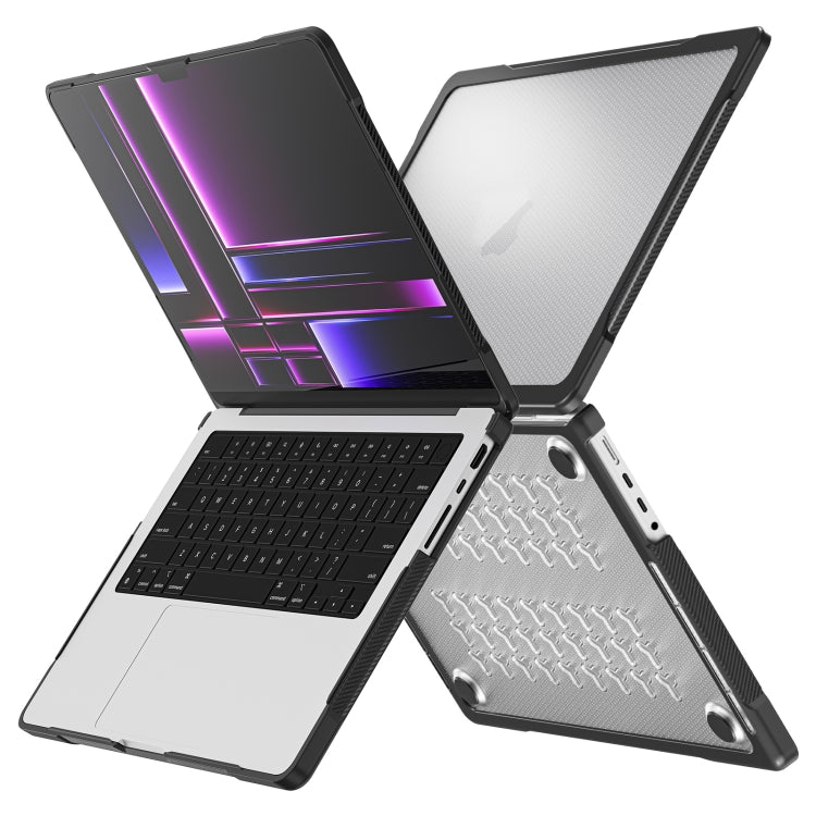 Custodia protettiva per laptop traslucida, For MacBook Pro 14.2 inch 2023 / 2021, For MacBook Pro 13.3 inch A2338