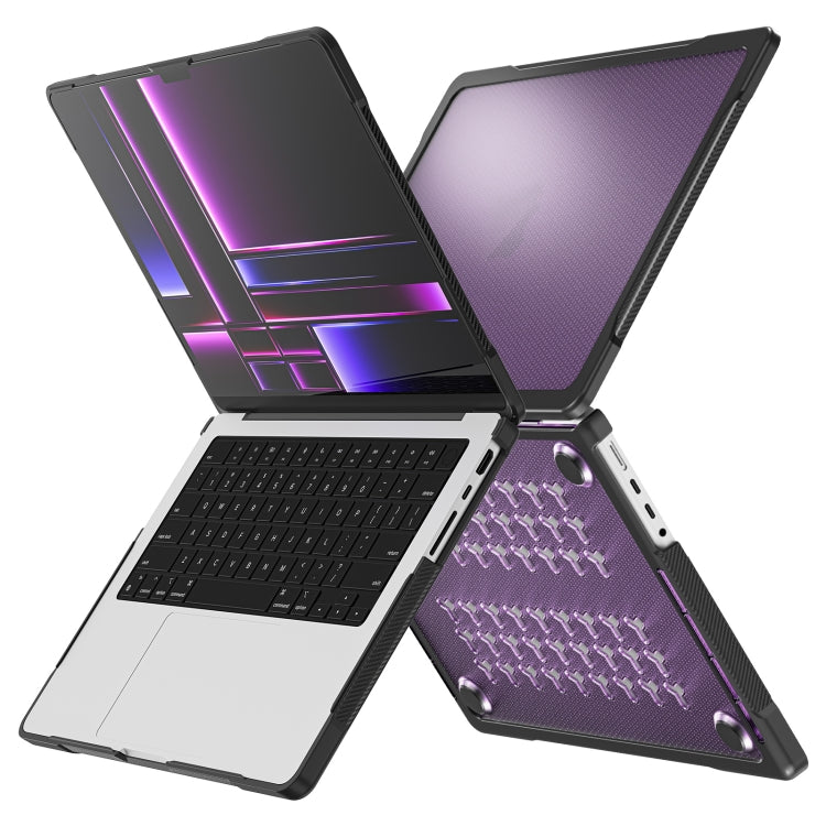 Custodia protettiva per laptop traslucida, For MacBook Pro 14.2 inch 2023 / 2021, For MacBook Pro 13.3 inch A2338