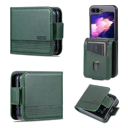 AZNS Custodia per telefono in pelle a conchiglia con struttura in vitello magnetico, For Samsung Galaxy Z Flip6 5G, For Samsung Galaxy Z Fold6 5G, For Samsung Galaxy Z Fold5 5G, For Samsung Galaxy Z Flip5 5G
