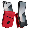 AZNS Custodia per telefono in pelle a conchiglia con struttura in vitello magnetico, For Samsung Galaxy Z Flip7 5G, For Samsung Galaxy Z Fold6 5G, For Samsung Galaxy Z Fold5 5G, For Samsung Galaxy Z Flip5 5G