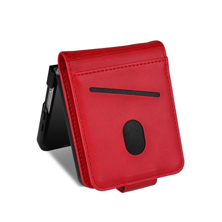 AZNS Custodia per telefono in pelle a conchiglia con struttura in vitello magnetico, For Samsung Galaxy Z Flip7 5G, For Samsung Galaxy Z Fold6 5G, For Samsung Galaxy Z Fold5 5G, For Samsung Galaxy Z Flip5 5G