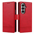 AZNS Custodia per telefono in pelle a conchiglia con struttura in vitello magnetico, For Galaxy Z Fold8 Ultra 5G, For Galaxy Z Flip8 5G, For Samsung Galaxy Z Flip7 FE / Flip6, For Samsung Galaxy Z Fold7 5G