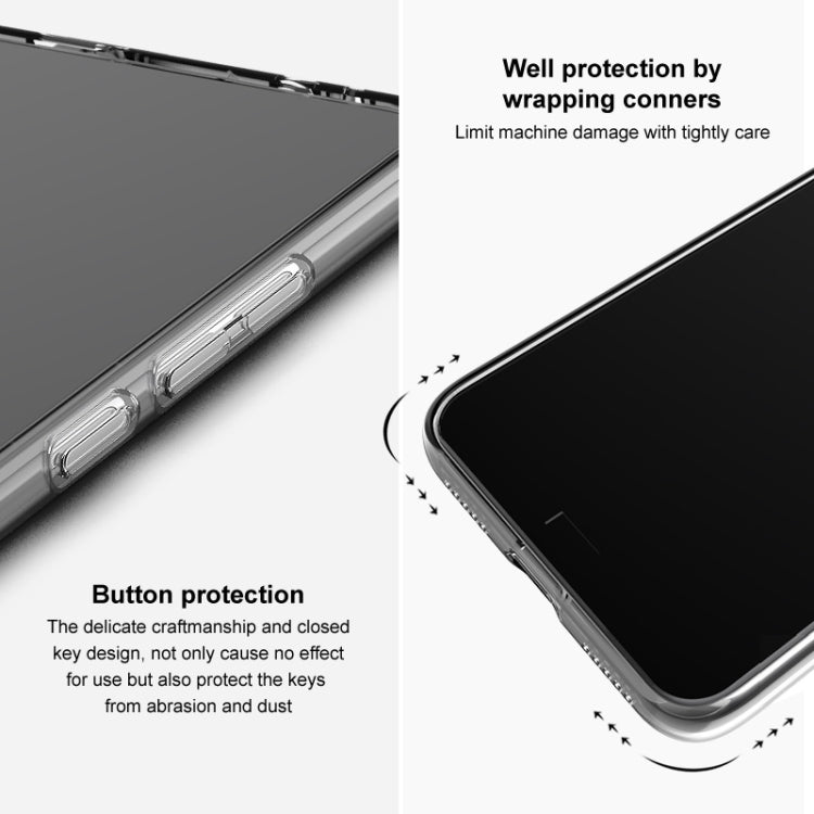 Custodia protettiva in TPU trasparente antiurto serie imak UX-5, For Xiaomi POCO M6 Pro 4G, For Xiaomi Redmi Note 13 Pro 4G Global, For Xiaomi Redmi A3 4G, For Xiaomi Redmi Note 13 4G, For Xiaomi Poco X6 Pro 5G/Redmi K70E 5G                            ...