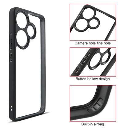 TPU smerigliato + custodia per telefono PC trasparente, For Xiaomi Redmi Turbo 3, For Xiaomi Redmi Note 13 Pro 4G, For Xiaomi Redmi Note 13 4G, For Xiaomi 14 Ultra, For Xiaomi 14, For Xiaomi Redmi Note 13 5G, For Xiaomi Redmi Note 13 Pro+