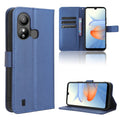Custodia per telefono in pelle con trama a diamante, For ZTE Blade A53 Pro, For ZTE nubia Z50S Pro, For ZTE Blade L220, For ZTE Axon 40 Lite