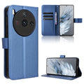 Custodia per telefono in pelle con trama a diamante, For ZTE Blade A53 Pro, For ZTE nubia Z50S Pro, For ZTE Blade L220, For ZTE Axon 40 Lite