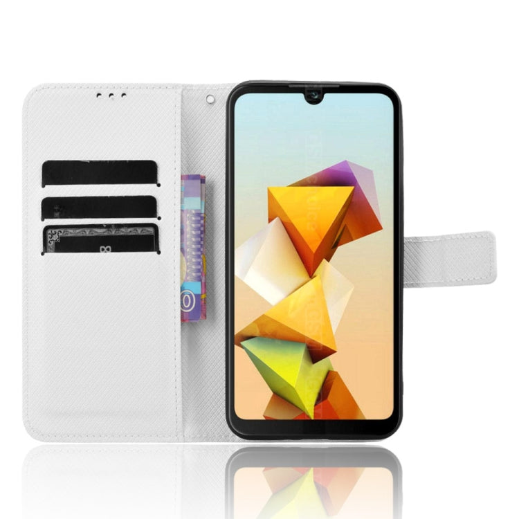 Custodia per telefono in pelle con trama a diamante, For ZTE Blade A33s, For ZTE Blade A53 Pro, For ZTE nubia Z50S Pro, For ZTE Blade L220