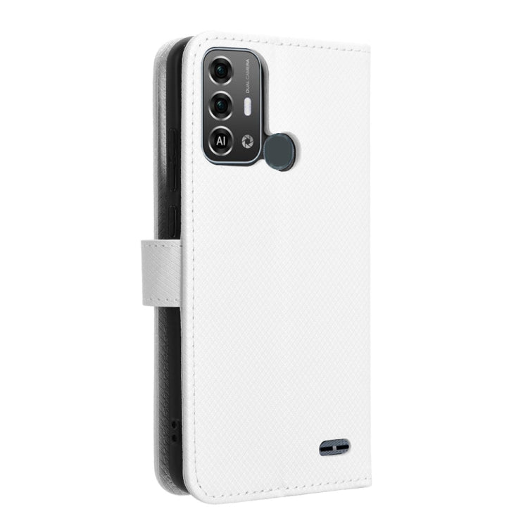 Custodia per telefono in pelle con trama a diamante, For ZTE Blade A53 Pro, For ZTE nubia Z50S Pro, For ZTE Blade L220, For ZTE Axon 40 Lite