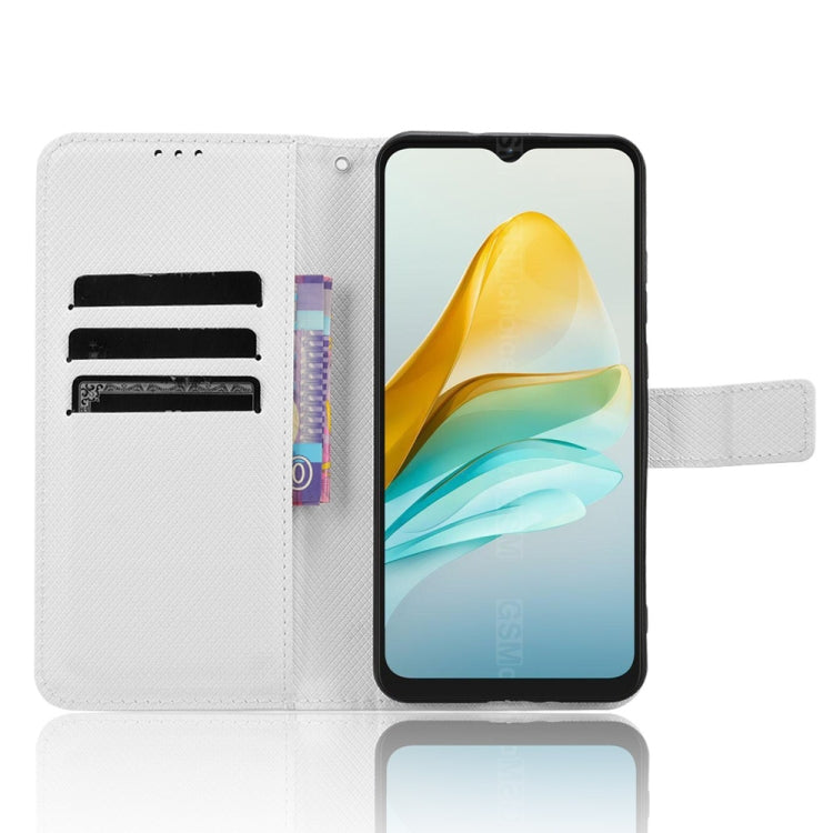 Custodia per telefono in pelle con trama a diamante, For ZTE Blade A53 Pro, For ZTE nubia Z50S Pro, For ZTE Blade L220, For ZTE Axon 40 Lite