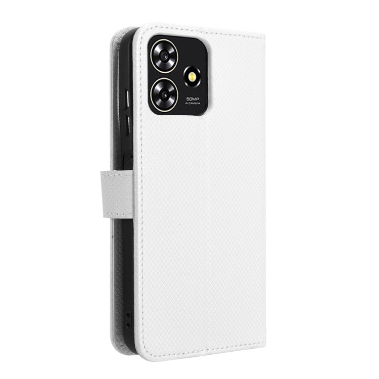 Custodia per telefono in pelle con trama a diamante, For ZTE Blade A73 4G, For ZTE nubia Red Magic 9 Pro, For ZTE Blade A73 5G, For ZTE Blade V50 Vita 4G