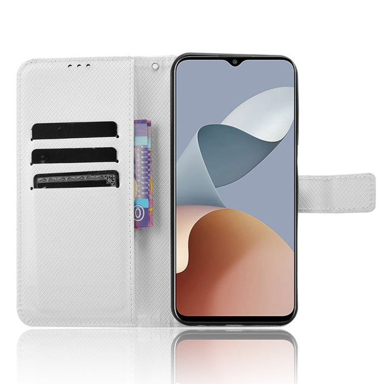 Custodia per telefono in pelle con trama a diamante, For ZTE Blade A73 4G, For ZTE nubia Red Magic 9 Pro, For ZTE Blade A73 5G, For ZTE Blade V50 Vita 4G