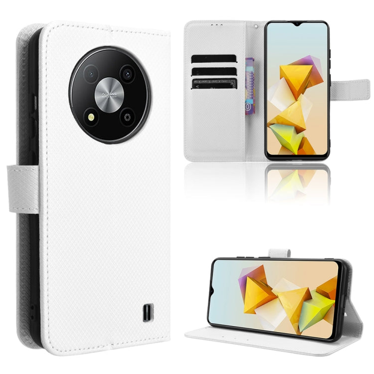 Custodia per telefono in pelle con trama a diamante, For ZTE Blade A73 5G, For ZTE Blade V50 Vita 4G, For ZTE Blade A33s, For ZTE Blade A53 Pro