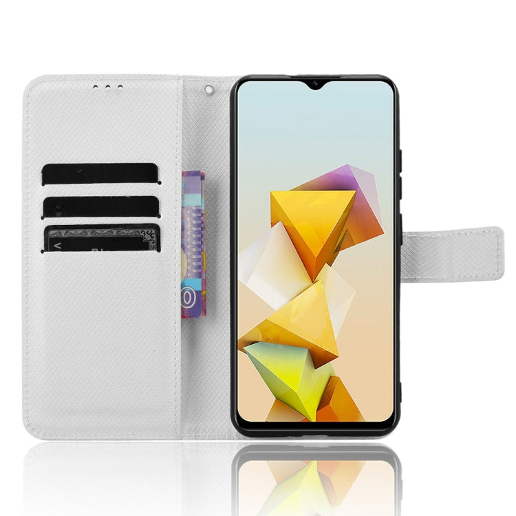 Custodia per telefono in pelle con trama a diamante, For ZTE Blade A73 5G, For ZTE Blade V50 Vita 4G, For ZTE Blade A33s, For ZTE Blade A53 Pro