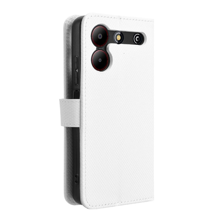 Custodia per telefono in pelle con trama a diamante, For ZTE Blade A54, For ZTE Blade A73 4G, For ZTE nubia Red Magic 9 Pro, For ZTE Blade A73 5G