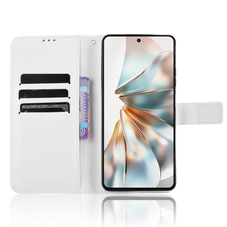 Custodia per telefono in pelle con trama a diamante, For ZTE nubia Z60S Pro, For ZTE Blade A35, For ZTE Axon 60 Lite / Blade V60 Vita, For ZTE Blade V60 / Axon 60 4G