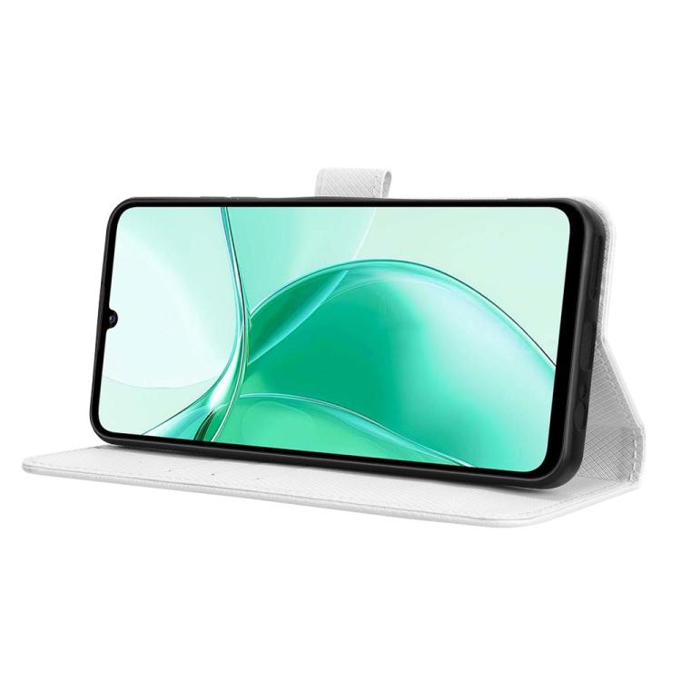 Custodia per telefono in pelle con trama a diamante, For ZTE Blade A35, For ZTE Axon 60 Lite / Blade V60 Vita, For ZTE Blade V60 / Axon 60 4G, For ZTE Anshin Family