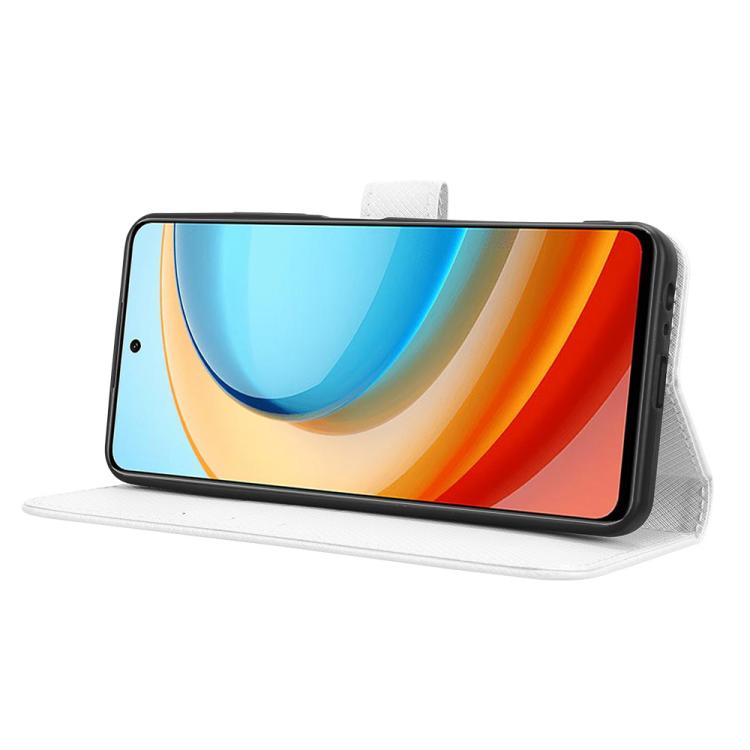Custodia per telefono in pelle con trama a diamante, For ZTE Blade A75 5G, For ZTE Blade A75 4G, For ZTE nubia Z60S Pro, For ZTE Blade A35