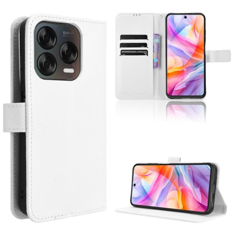 Custodia per telefono in pelle con trama a diamante, For ZTE nubia S 5G A403ZT, For ZTE Blade V70 Max, For ZTE Blade V70 Design 4G, For ZTE nubia Z70 Ultra