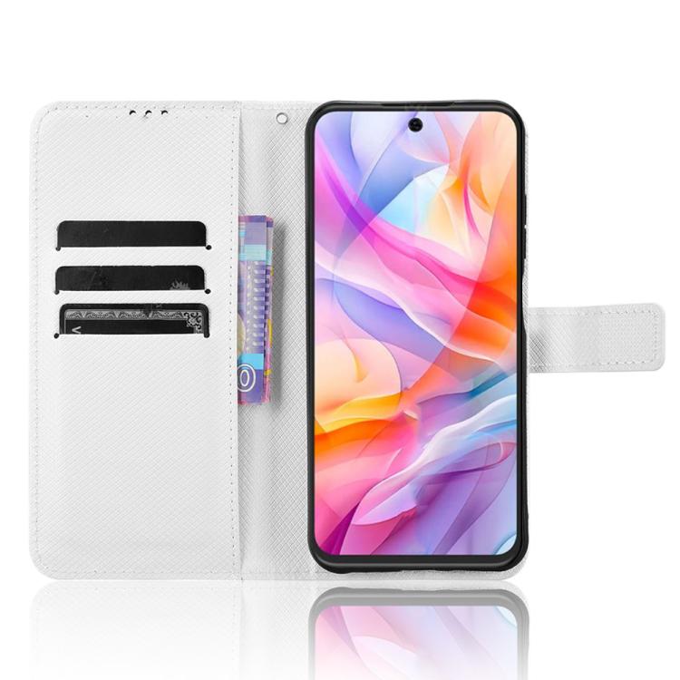 Custodia per telefono in pelle con trama a diamante, For ZTE Blade V70 Design 4G, For ZTE nubia Z70 Ultra, For ZTE Blade A35 Lite, For ZTE Blade V70 4G