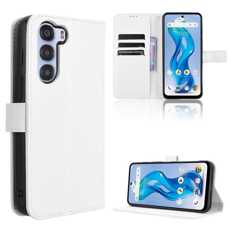 Custodia per telefono in pelle con trama a diamante, For ZTE nubia S 5G A403ZT, For ZTE Blade V70 Max, For ZTE Blade V70 Design 4G, For ZTE nubia Z70 Ultra