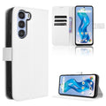 Custodia per telefono in pelle con trama a diamante, For ZTE nubia S 5G A403ZT, For ZTE Blade V70 Max, For ZTE Blade V70 Design 4G, For ZTE nubia Z70 Ultra
