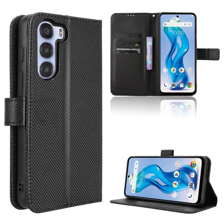 Custodia per telefono in pelle con trama a diamante, For ZTE nubia S 5G A403ZT, For ZTE Blade V70 Max, For ZTE Blade V70 Design 4G, For ZTE nubia Z70 Ultra