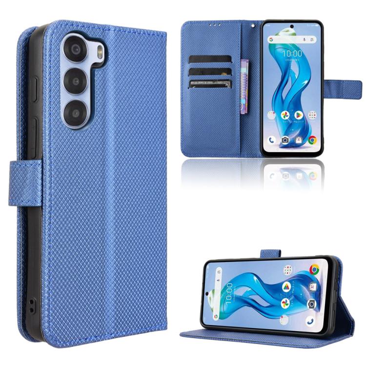 Custodia per telefono in pelle con trama a diamante, For ZTE nubia S 5G A403ZT, For ZTE Blade V70 Max, For ZTE Blade V70 Design 4G, For ZTE nubia Z70 Ultra
