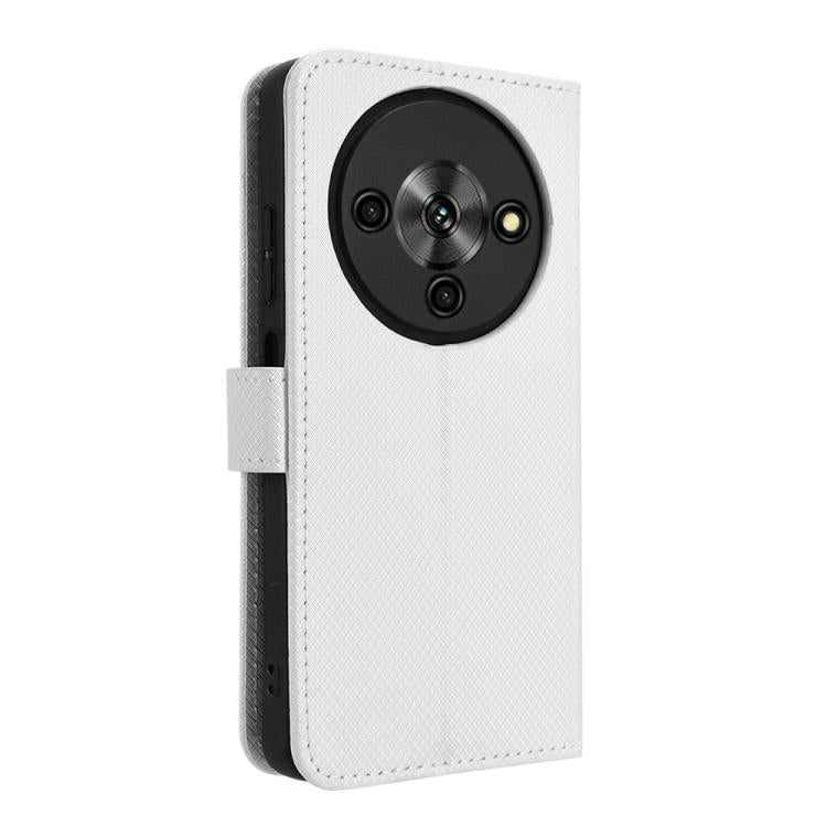 Custodia per telefono in pelle con trama a diamante, For ZTE Blade A76 5G, For ZTE Blade A36 4G, For ZTE Blade A56 4G, For ZTE nubia Neo 3 5G