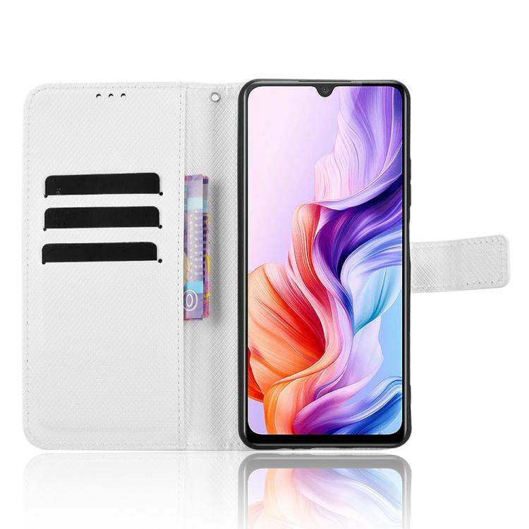 Custodia per telefono in pelle con trama a diamante, For ZTE Blade A76 5G, For ZTE Blade A36 4G, For ZTE Blade A56 4G, For ZTE nubia Neo 3 5G