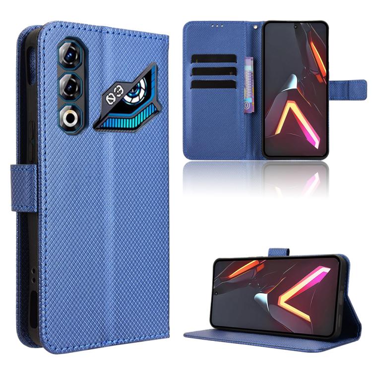 Custodia per telefono in pelle con trama a diamante, For ZTE nubia Neo 3 GT 5G, For ZTE nubia Focus 2 Ultra 5G, For ZTE nubia Focus 2 5G, For ZTE nubia Music 2