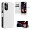 Custodia per telefono in pelle con trama a diamante, For ZTE nubia Neo 2, For ZTE Blade A34, For ZTE Libero 5G IV, For ZTE nubia Z60 Ultra