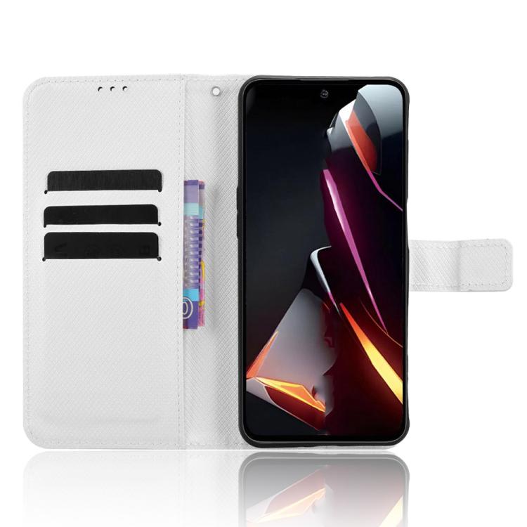 Custodia per telefono in pelle con trama a diamante, For ZTE nubia Neo 2, For ZTE Blade A34, For ZTE Libero 5G IV, For ZTE nubia Z60 Ultra