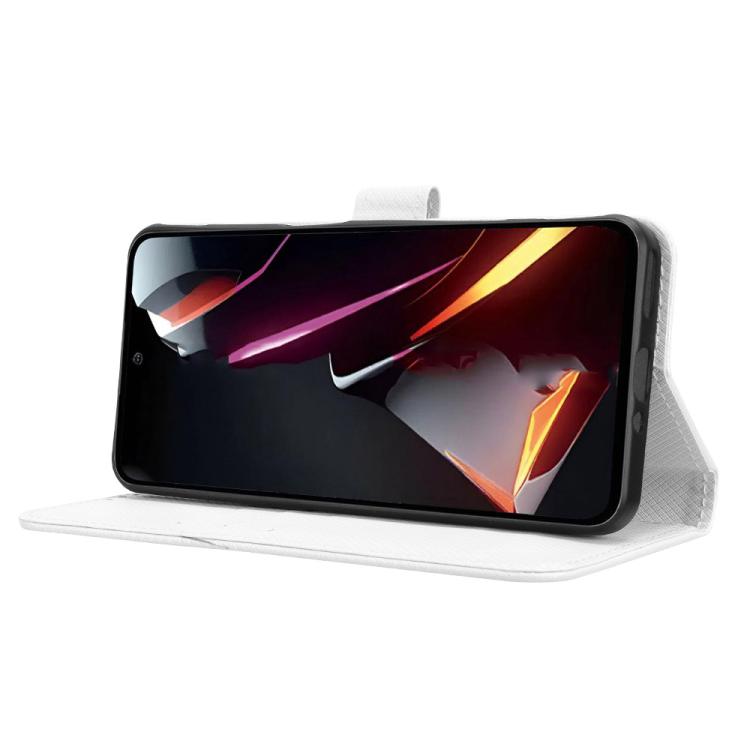 Custodia per telefono in pelle con trama a diamante, For ZTE nubia Neo 2, For ZTE Blade A34, For ZTE Libero 5G IV, For ZTE nubia Z60 Ultra