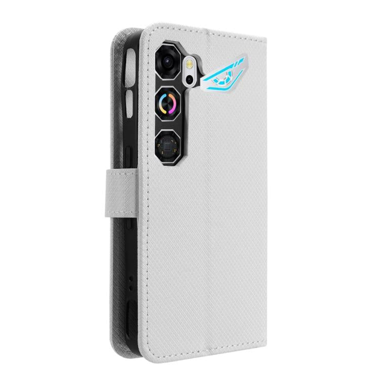 Custodia per telefono in pelle con trama a diamante, For ZTE nubia Neo 5 GT 5G, For ZTE Optus X Value 5G, For ZTE nubia RedMagic 11 Air, For ZTE Nubia V80 Max