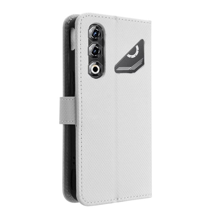 Custodia per telefono in pelle con trama a diamante, For ZTE nubia Neo 5 Pro 5G, For ZTE nubia P9 Pro 5G / Optus X Pro 2 5G, For ZTE nubia Neo 5 GT 5G, For ZTE Optus X Value 5G