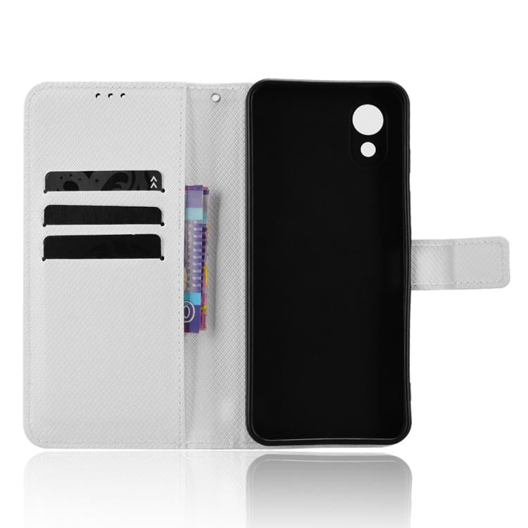 Custodia per telefono in pelle con trama a diamante, For ZTE Kantan Sumaho5 A601ZT, For ZTE nubia Neo 5 Pro 5G, For ZTE nubia Neo 5 5G, For ZTE nubia P9 Pro 5G / Optus X Pro 2 5G