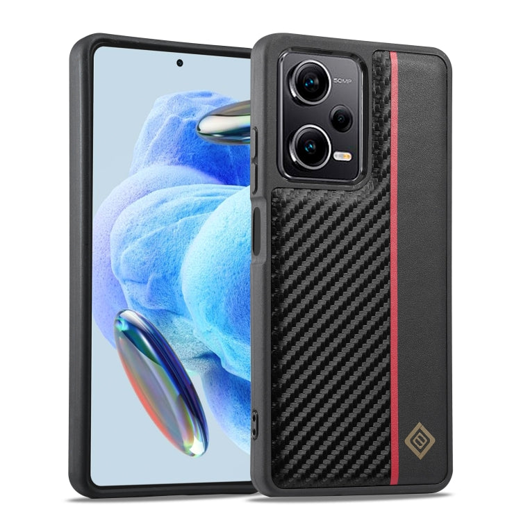 Custodia per telefono antiurto in fibra di carbonio LC.IMEEKE 3 in 1, For Xiaomi Redmi Note 13 4G, For Xiaomi Redmi 13C / Poco C65, For Xiaomi Redmi Note 12 Pro 5G, For Xiaomi Redmi Note 12 5G, For Xiaomi Mi Mix Fold 2, For Xiaomi Mi Mix Fold