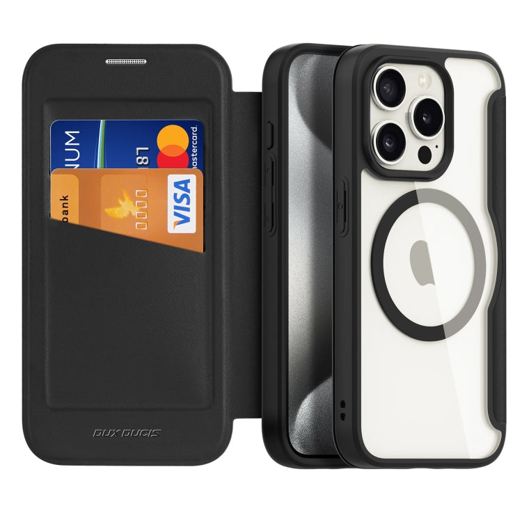 Custodia in pelle per telefono DUX DUCIS Skin X Pro Series Magsafe PC + TPU