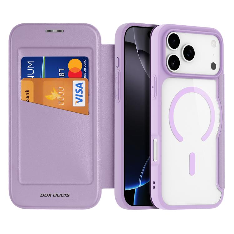 Custodia in pelle per telefono DUX DUCIS Skin X Pro Series Magsafe PC + TPU