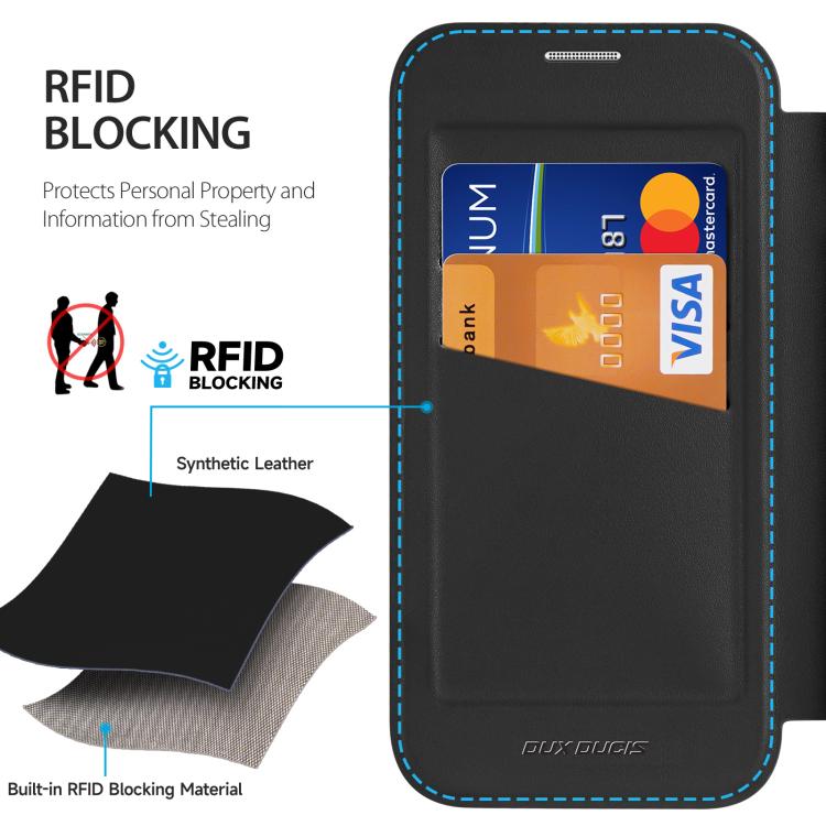 Custodia in pelle per telefono DUX DUCIS Skin X Pro Series Magsafe PC + TPU, For iPhone 17, For iPhone Air