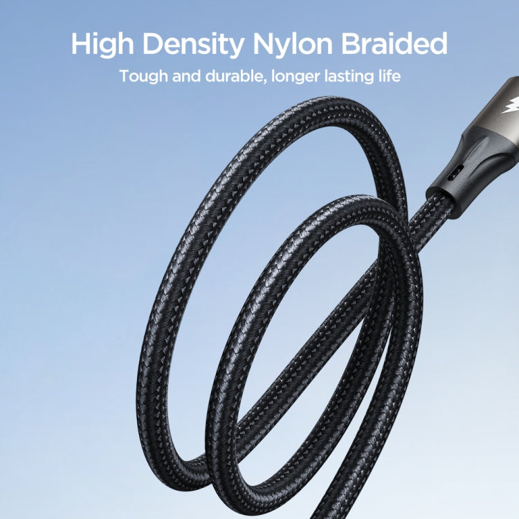 JOYRO0M SA25-AC3 3A Cavo dati di ricarica rapida da USB a USB-C/Type-C, 1.2m, 2m, 3m