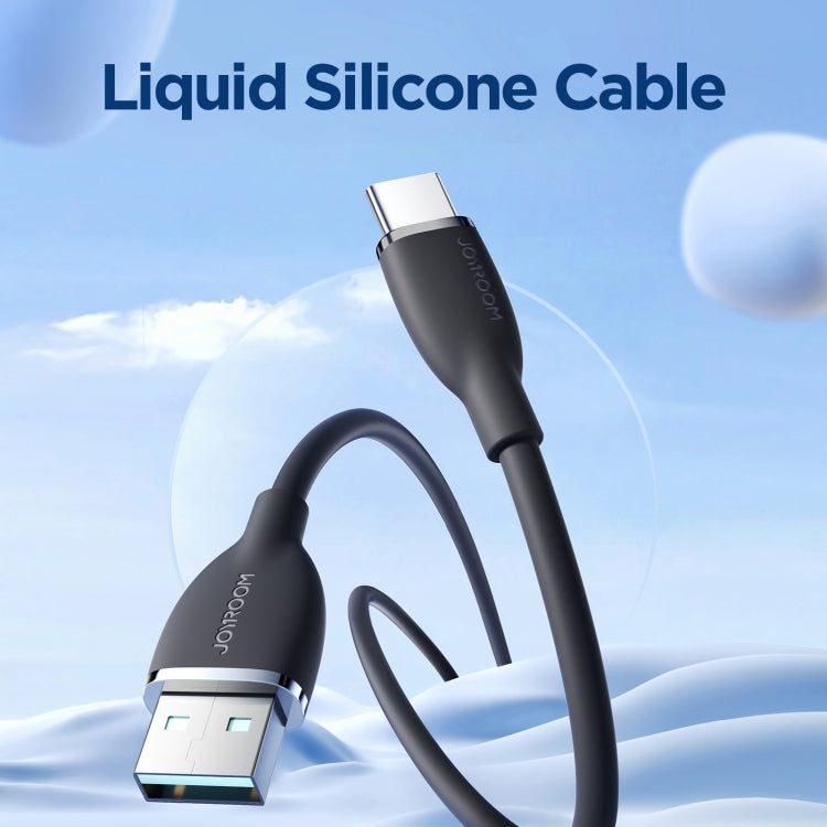 JOYROOM SA29-AC3 3A USB a USB-C/Type-C Cavo dati di ricarica rapida in silicone liquido, lunghezza: 1,2 m, USB to Type-C (1.2m)