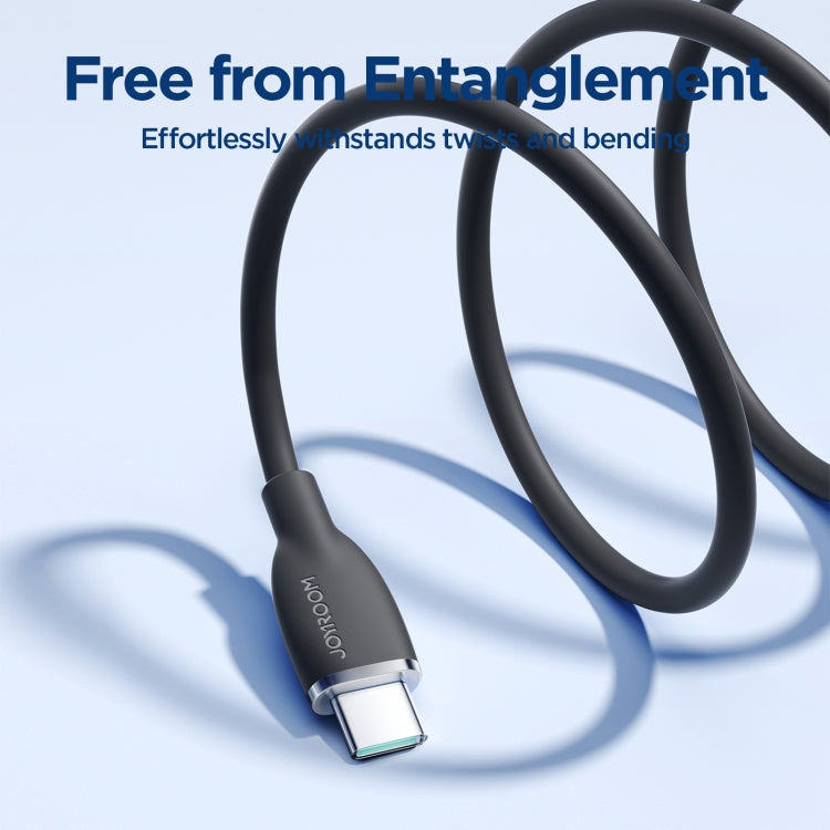 JOYROOM SA29-AC3 3A USB a USB-C/Type-C Cavo dati di ricarica rapida in silicone liquido, lunghezza: 1,2 m, USB to Type-C (1.2m)