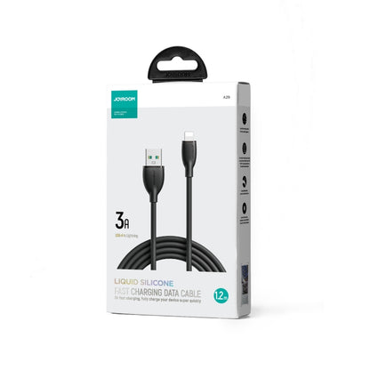 JOYROOM SA29-AC3 3A USB a USB-C/Type-C Cavo dati di ricarica rapida in silicone liquido, lunghezza: 1,2 m, USB to Type-C (1.2m)