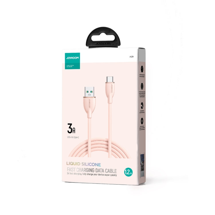 JOYROOM SA29-AC3 3A USB a USB-C/Type-C Cavo dati di ricarica rapida in silicone liquido, lunghezza: 1,2 m, USB to Type-C (1.2m)