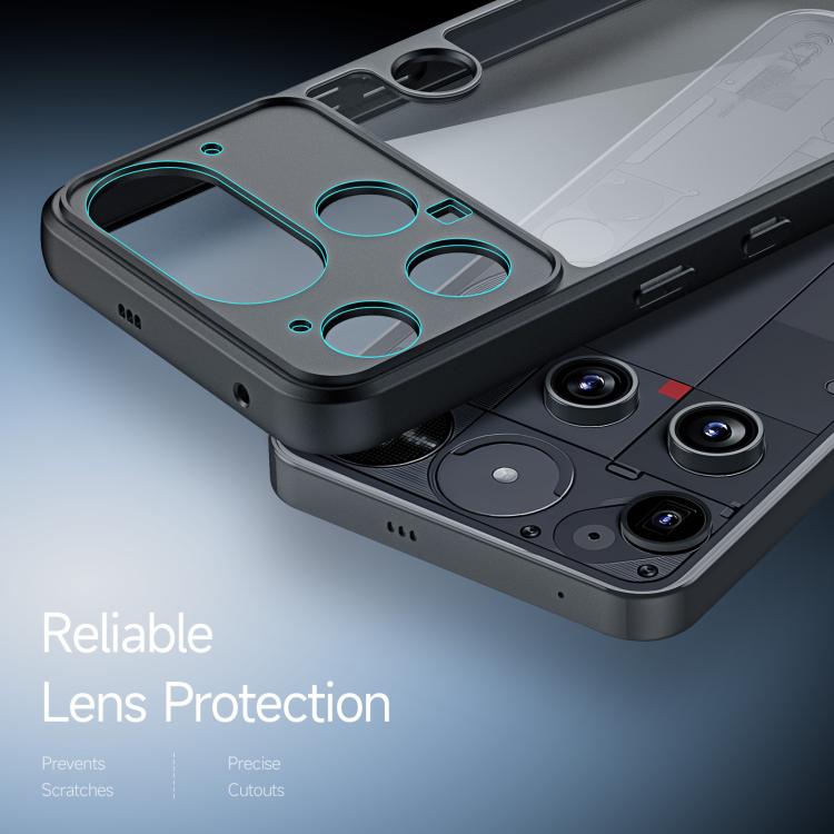 Custodia per telefono DUX DUCIS serie Aimo TPU + PC Frosted Feel, For Nothing Phone 3, For Nothing CMF Phone 2 Pro, For Nothing Phone 3a, For Nothing Phone 3a Pro, For Nothing Phone 2a