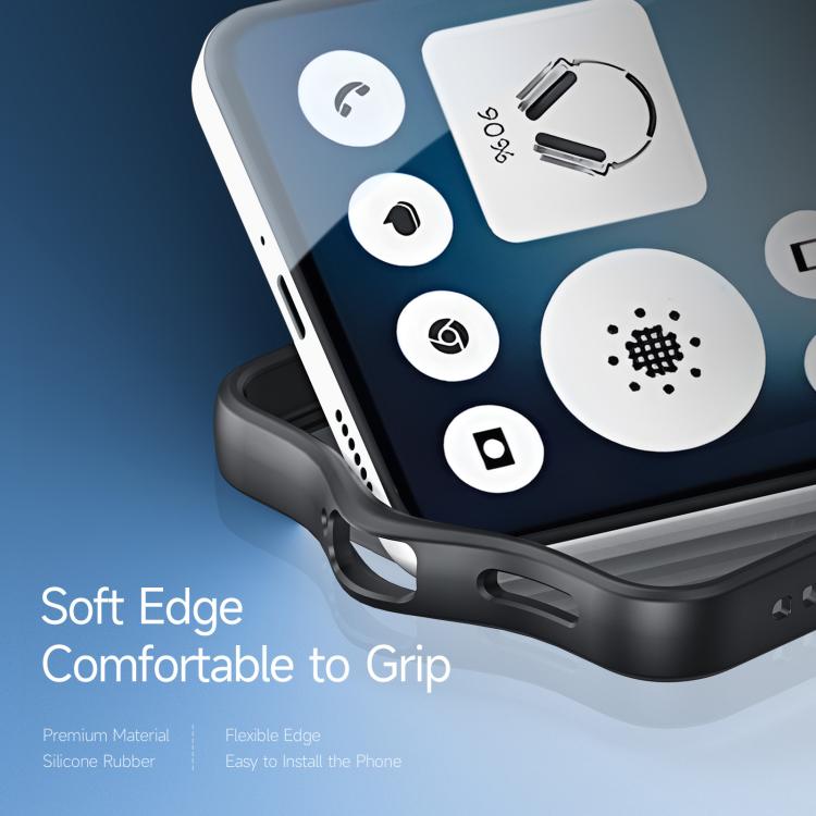 Custodia per telefono DUX DUCIS serie Aimo TPU + PC Frosted Feel, For Nothing Phone 3a Lite, For Nothing Phone 3, For Nothing CMF Phone 2 Pro, For Nothing Phone 3a, For Nothing Phone 3a Pro