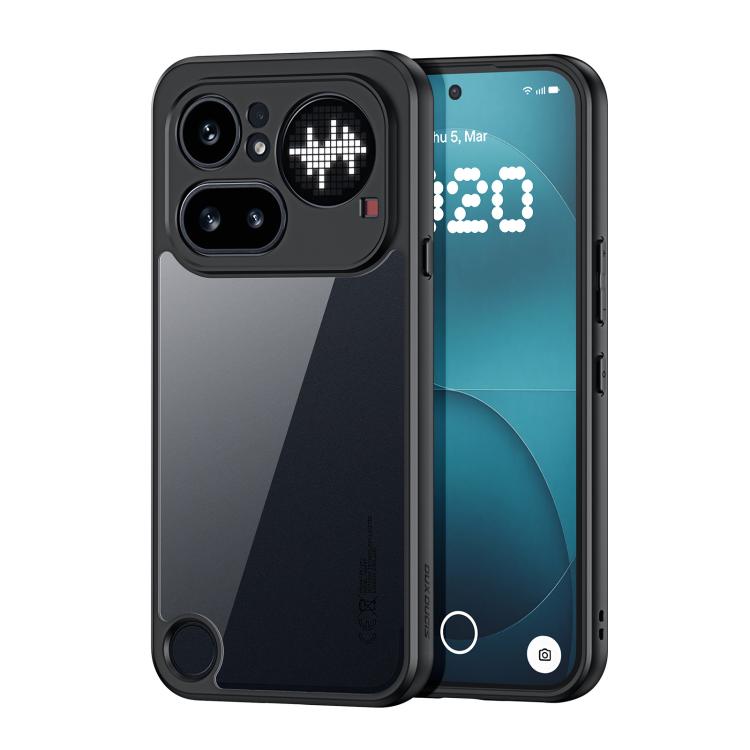 Custodia per telefono DUX DUCIS serie Aimo TPU + PC Frosted Feel, For Nothing Phone 4a Pro, For Nothing Phone 4a, For Nothing Phone 3a Lite, For Nothing Phone 3, For Nothing CMF Phone 2 Pro, For Nothing Phone 3a, For Nothing Phone 3a Pro